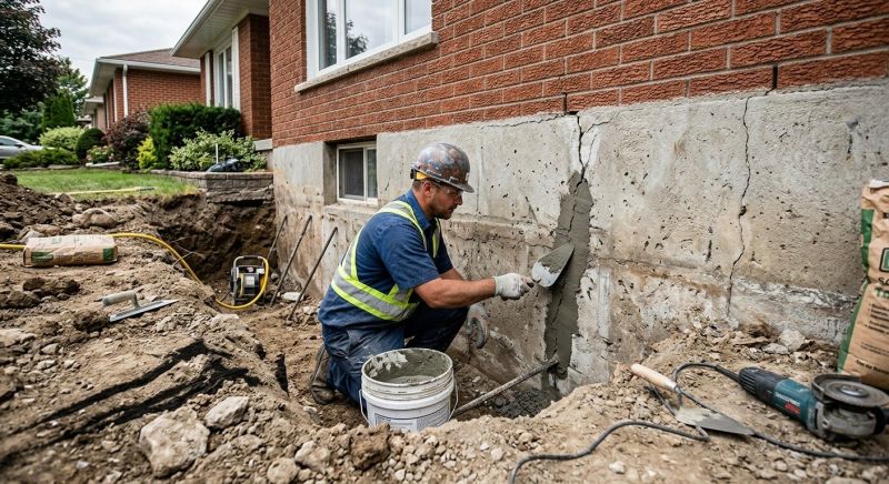 Basement Foundation Repair in Deale, MD