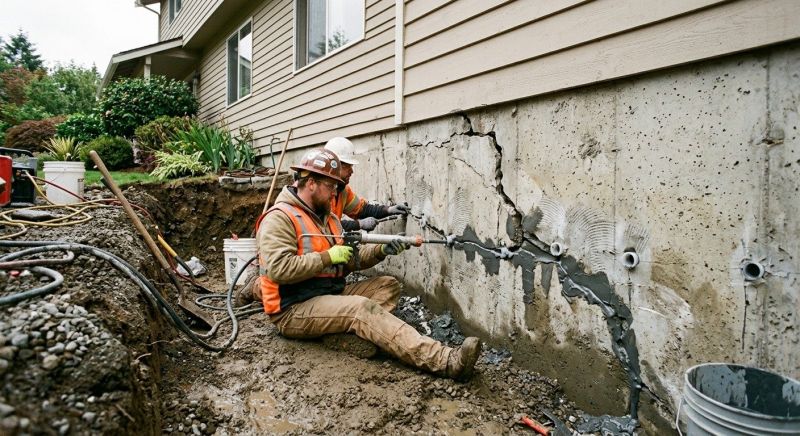Basement Foundation Repair in Dunkirk, MD