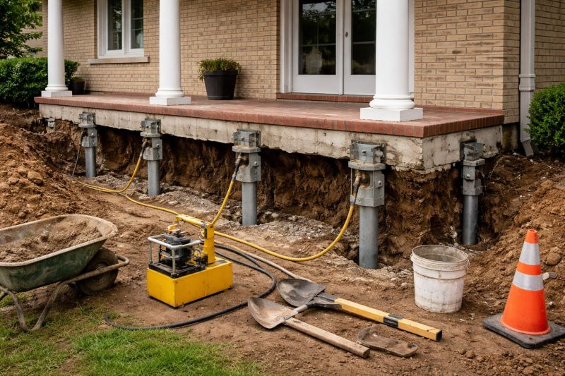 Basement Stabilization in Severna Park, MD
