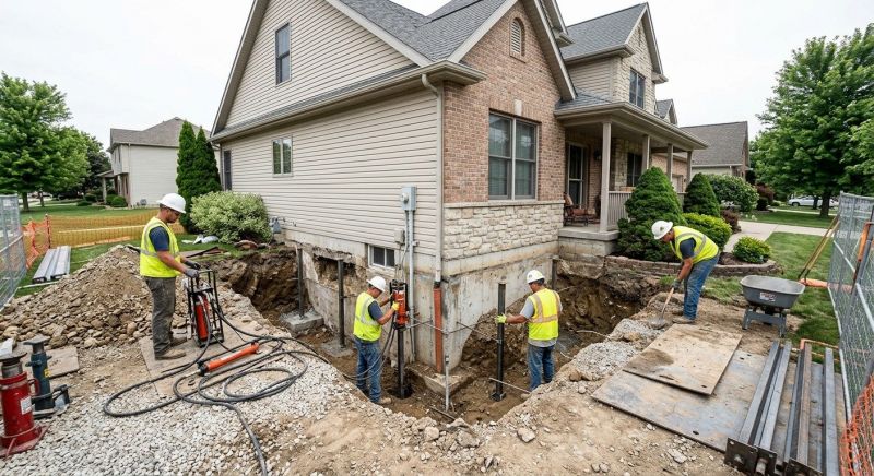 Building Foundation Repair in Beltsville, MD