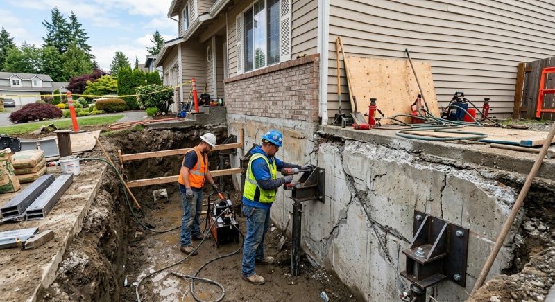 Building Foundation Repair in Hyattsville, MD