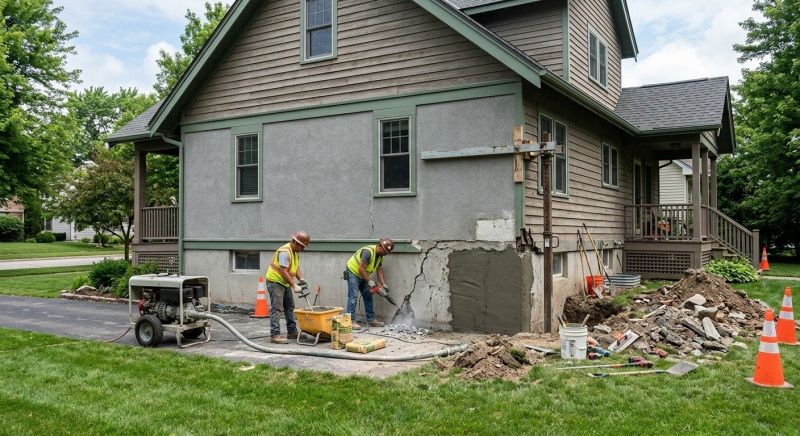 Building Foundation Repair in Perry Hall, MD