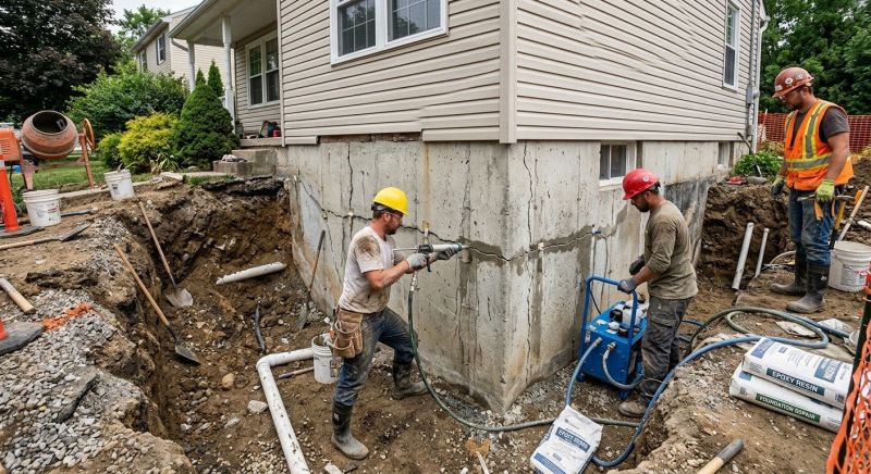 Concrete Foundation Repair in Dunkirk, MD