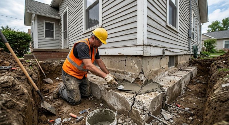 Concrete Foundation Repair in Gwynn Oak, MD