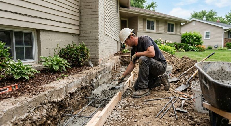 Concrete Foundation Repair in Pikesville, MD