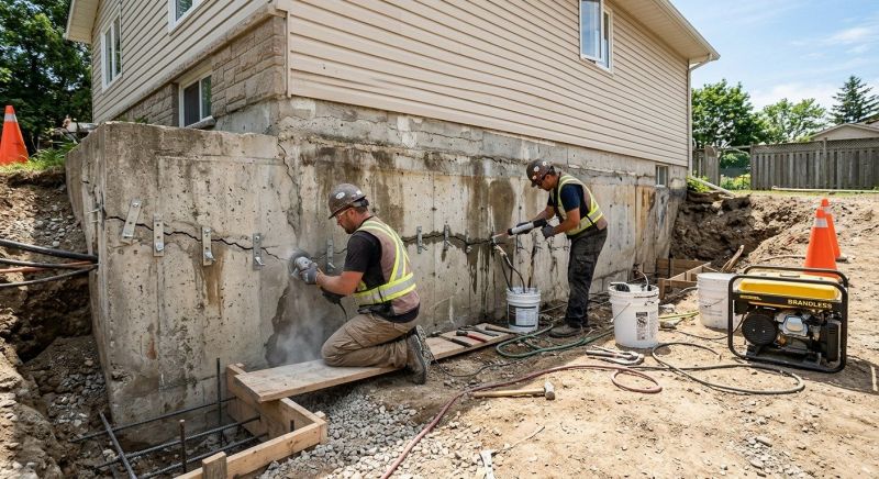 Concrete Foundation Repair in Stevensville, MD