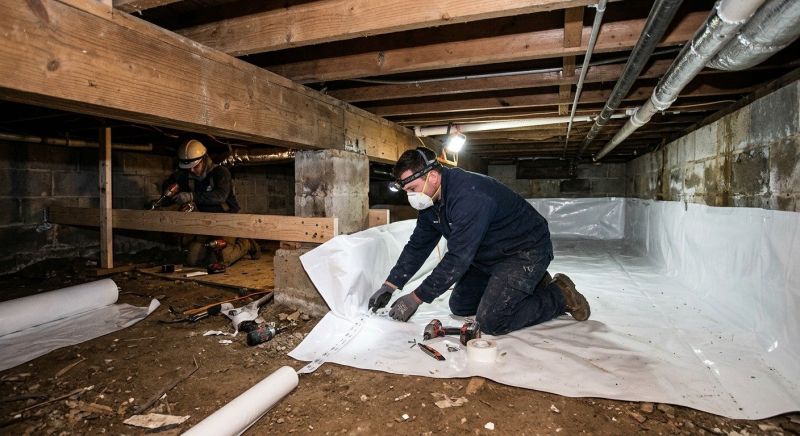 Crawl Space Leveling in Severna Park, MD