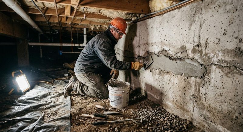 Crawlspace Foundation Repair in Ellicott City, MD