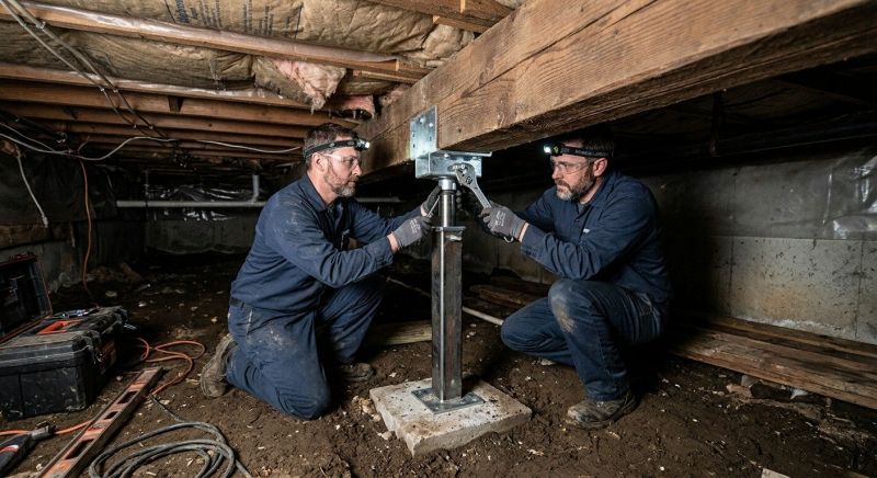 Crawlspace Foundation Repair in Ellicott City, MD