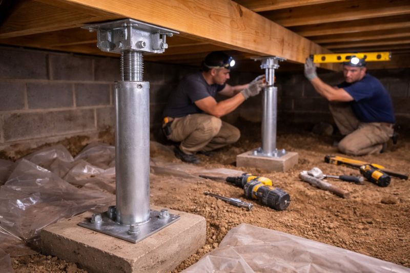 Crawlspace Structural Repair in Severna Park, MD