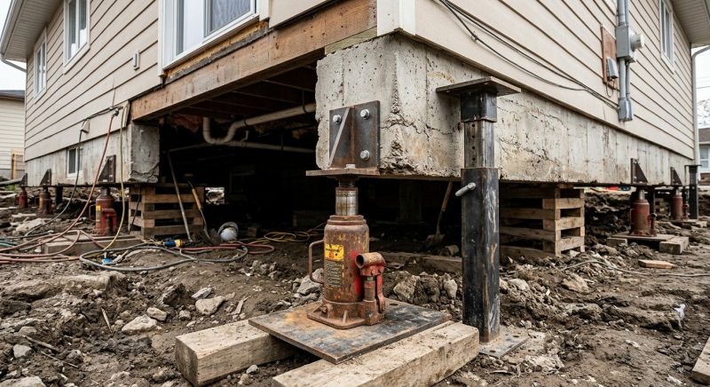 Foundation Jacking in Annapolis, MD