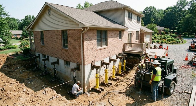 Foundation Jacking in Baltimore County, MD