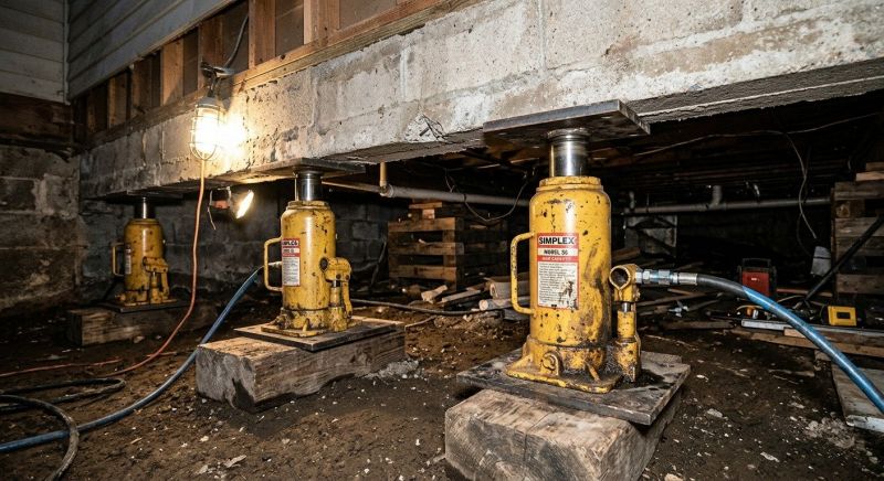 Foundation Jacking in Edgewater, MD