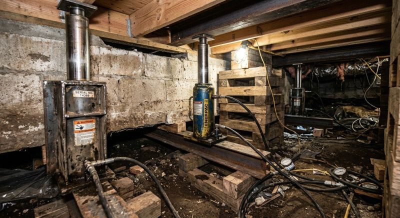Foundation Jacking in Essex, MD