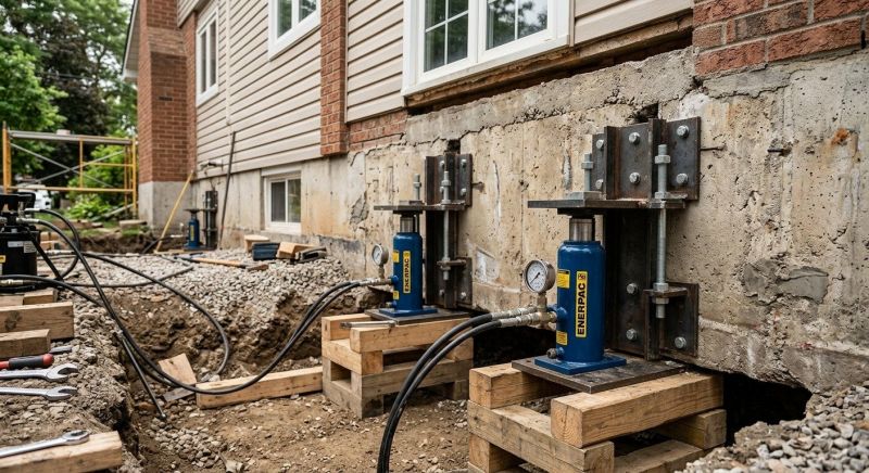 Foundation Jacking in Gwynn Oak, MD