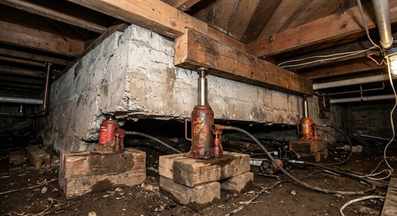 Foundation Jacking in Halethorpe, MD