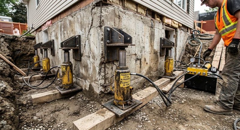 Foundation Jacking in Severna Park, MD