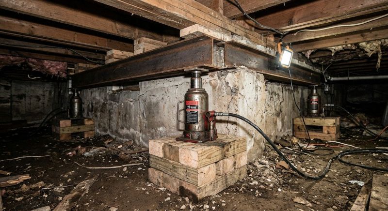 Foundation Jacking in Parkville, MD