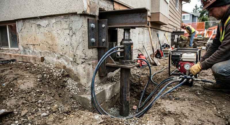Foundation Lifting in Columbia, MD