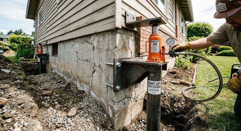 Foundation Lifting in Edgewater, MD