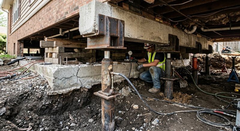 Foundation Lifting in Grasonville, MD