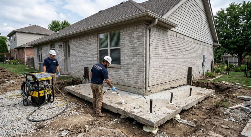 Foundation Lifting in Rock Hall, MD