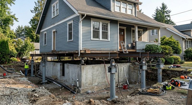 Foundation Raising in Middle River, MD
