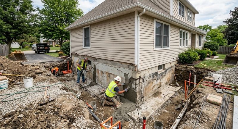 Foundation Restoration in Severna Park, MD