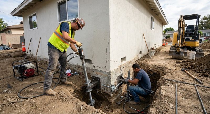 Foundation Stabilizing in Ashton, MD