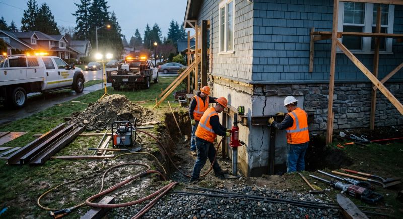 Foundation Stabilizing in Beltsville, MD
