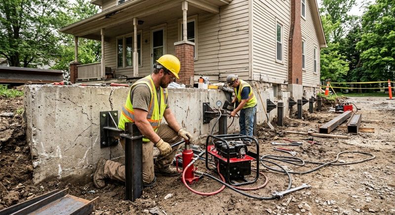 Foundation Stabilizing in Clarksville, MD