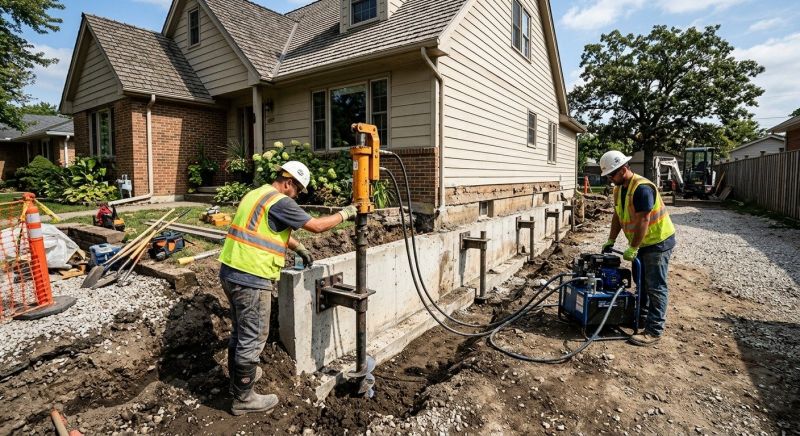 Foundation Stabilizing in Severna Park, MD