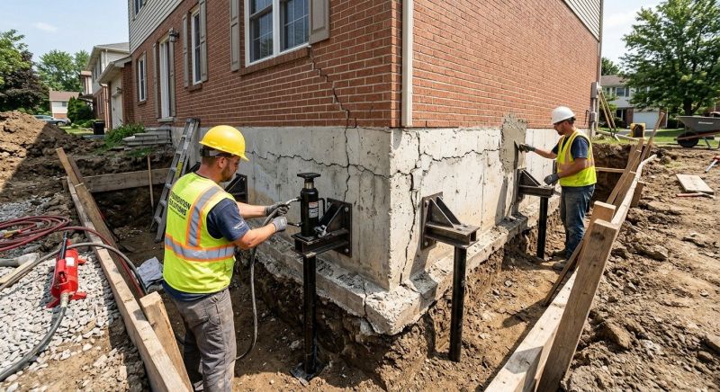 Foundation Structural Repair in Clarksville, MD