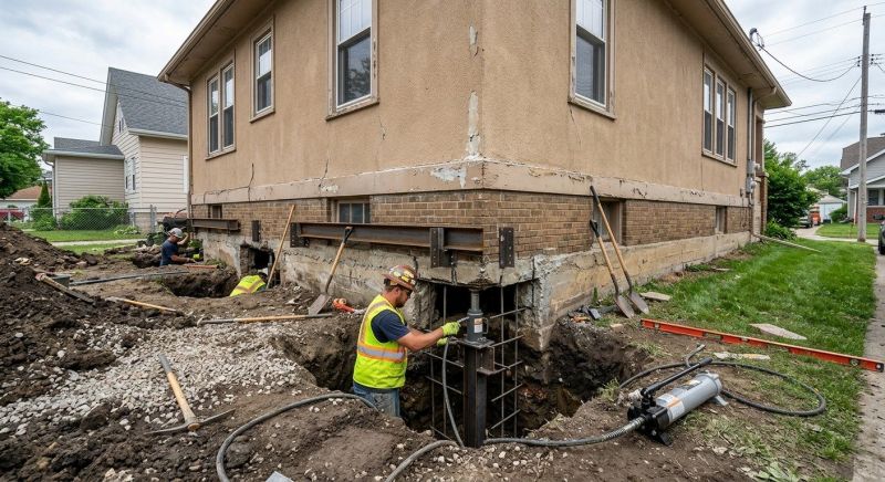 Foundation Underpinning in Severna Park, MD