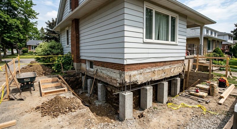 Foundation Underpinning in Severna Park, MD