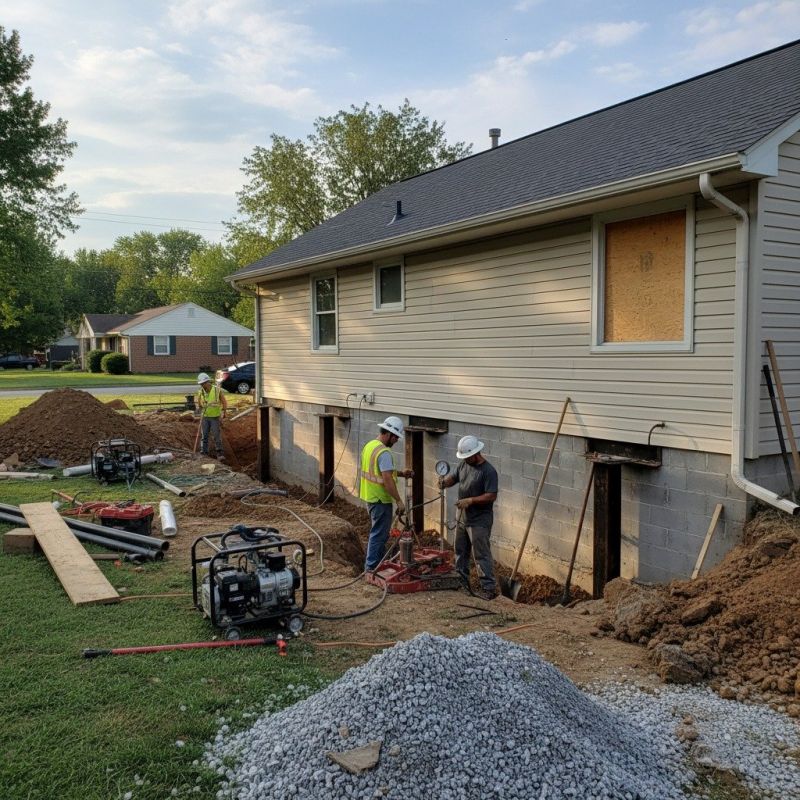 Home Foundation Repair in Ashton, MD