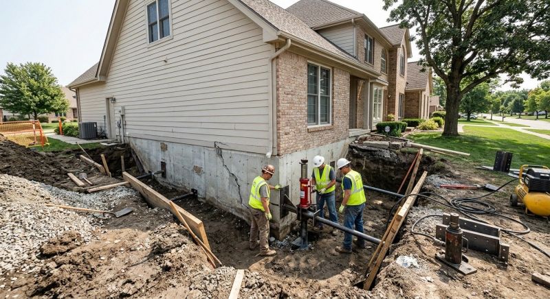 House Foundation Repair in Gambrills, MD