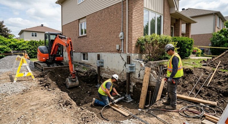 House Foundation Repair in Perry Hall, MD