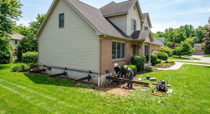 House Leveling in Ellicott City, MD