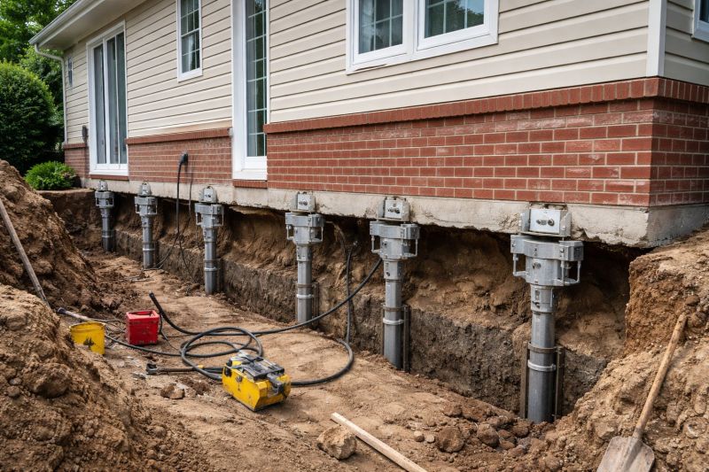 House Underpinning in Severna Park, MD