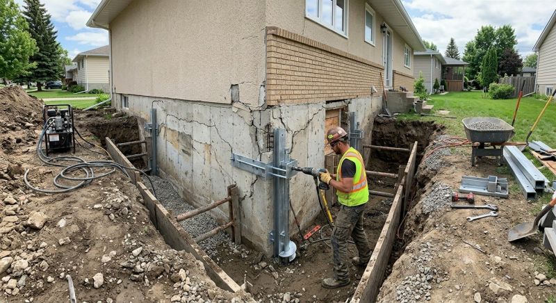 Residential Foundation Repair in Severna Park, MD