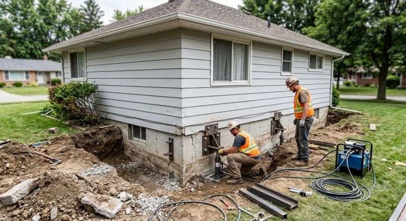 Residential Foundation Repair in Severna Park, MD