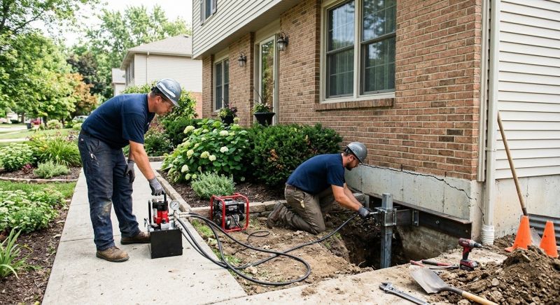 Settling Foundation Service in Baltimore County, MD
