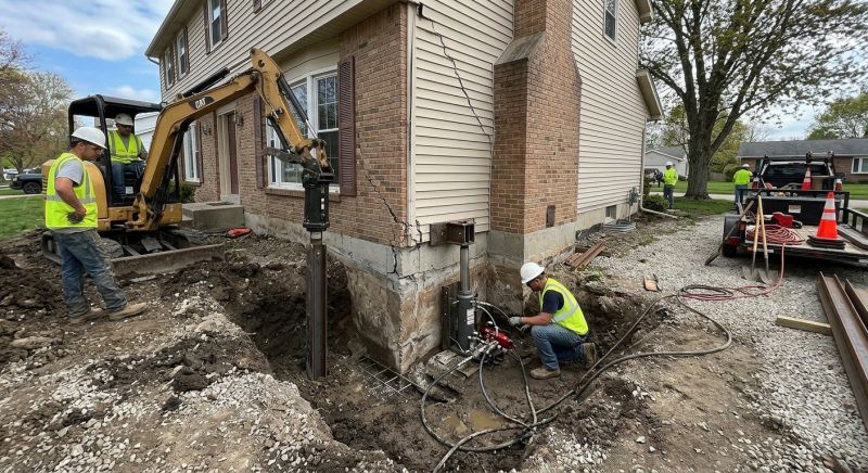 Sinking Foundation Repair in Middle River, MD