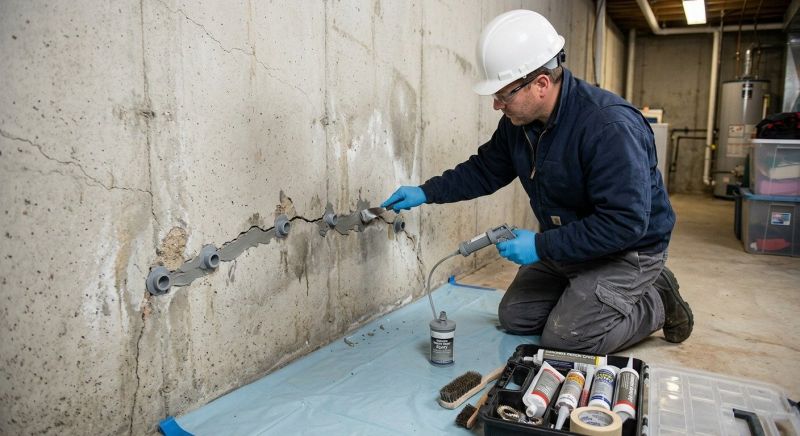 Structural Crack Repair in Severna Park, MD
