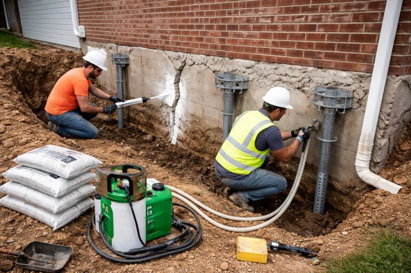 Structural Foundation Repair in Elkridge, MD