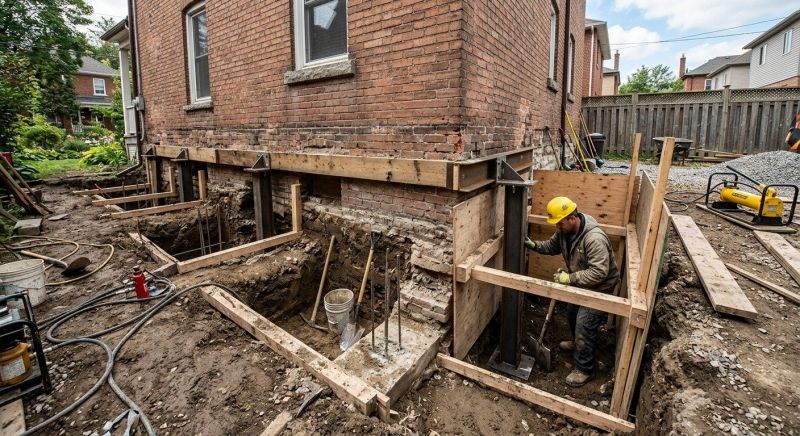 Structural Underpinning in Severna Park, MD